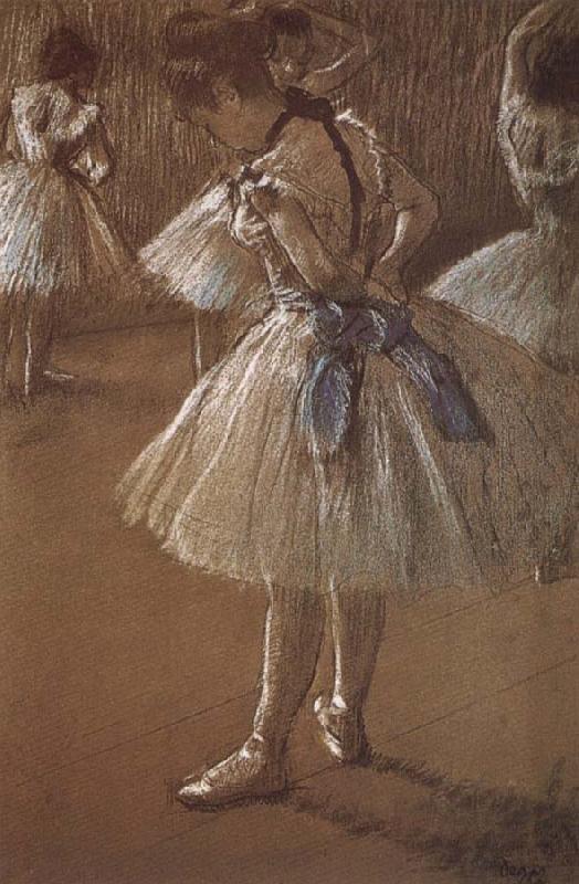 Edgar Degas Dress rehearsal Dancer Germany oil painting art